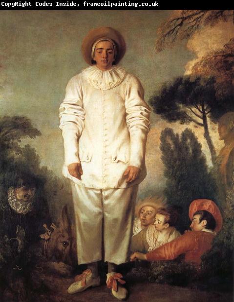 Jean-Antoine Watteau Pierrot